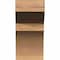 Ekena Millwork Monterey Smooth Rafter Tail, Western Red Cedar, 5 1/2"W x 12"H x 48"L RFT06X12X48MON00SWR - alternate 4